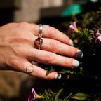 Bague Trebol en zultanite