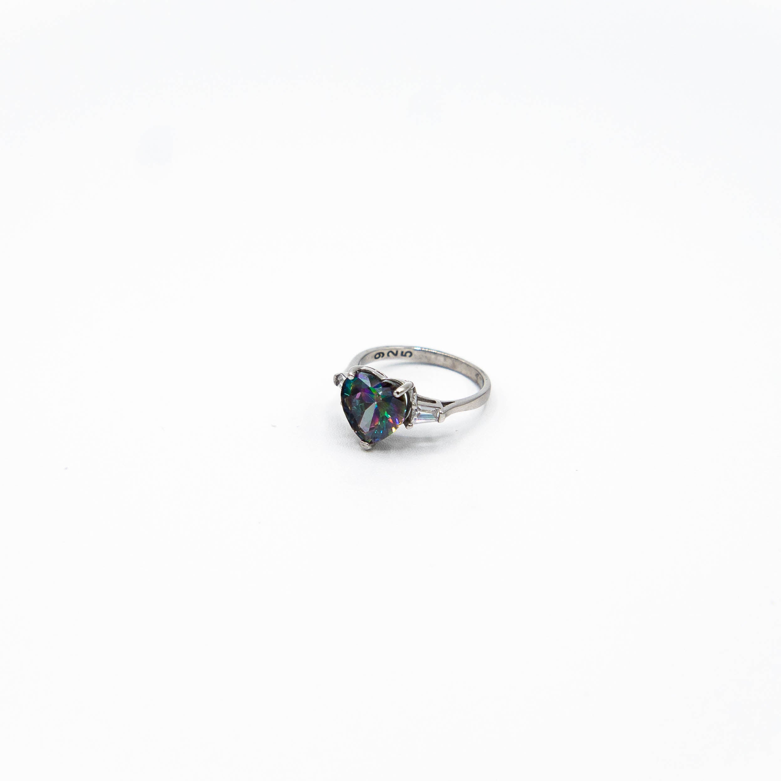 Cubic zirconia ring