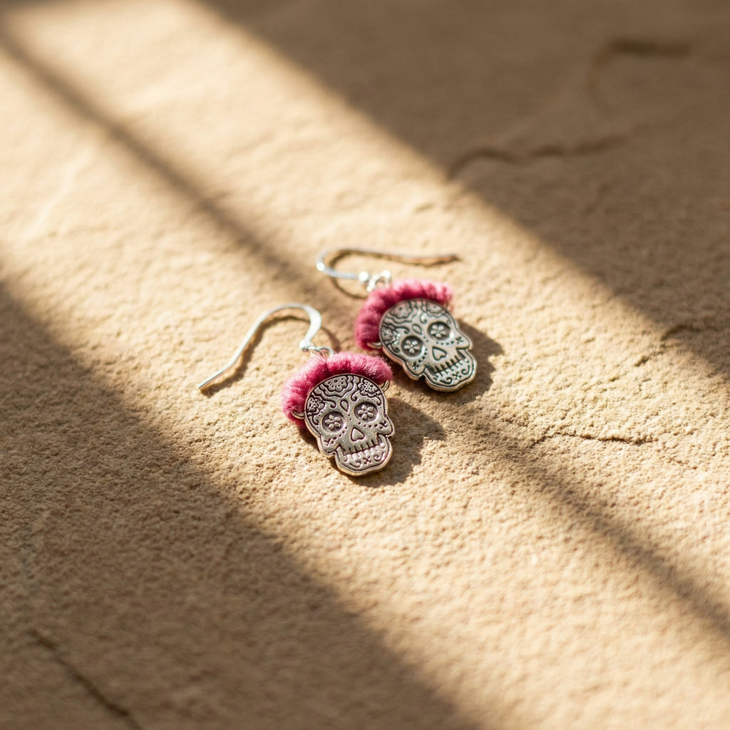 Calavera rosa